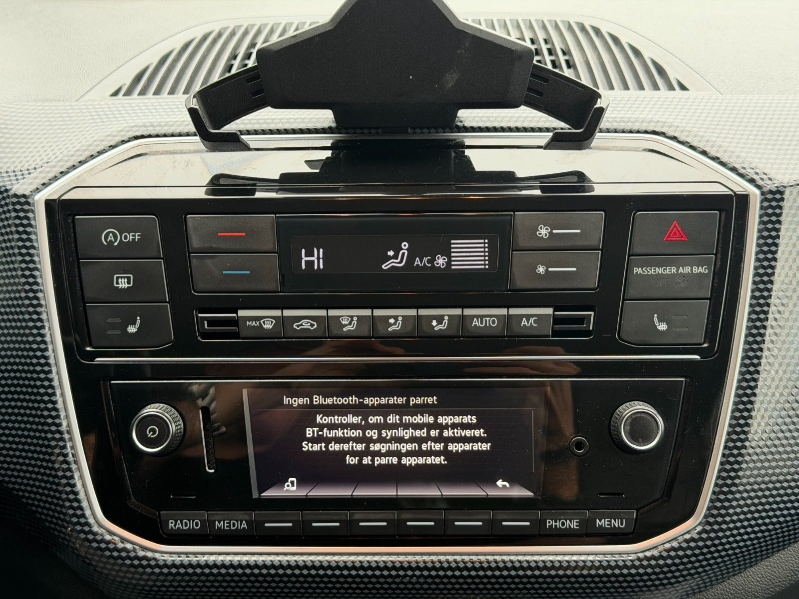 Hvid VW UP! fra 2018