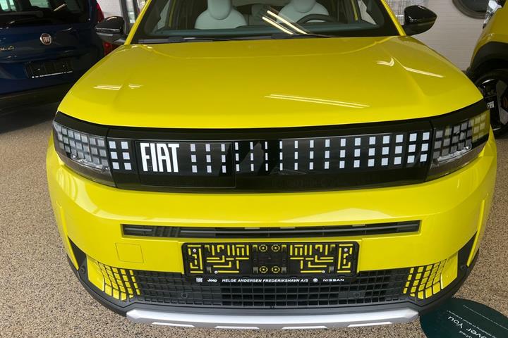 Gul Fiat Grande Panda fra 2026