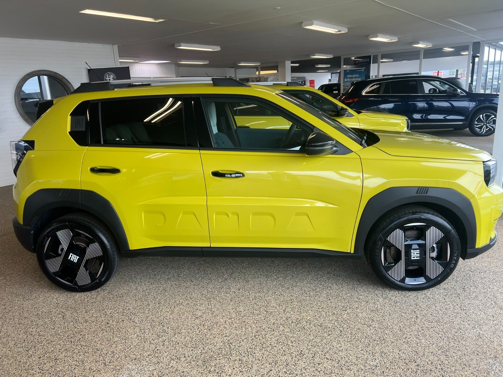 Gul Fiat Grande Panda fra 2026