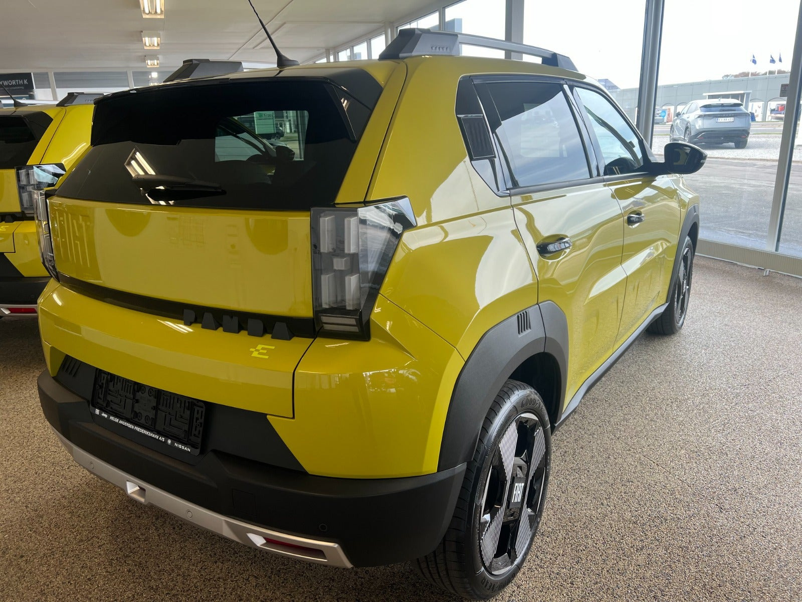 Gul Fiat Grande Panda fra 2026