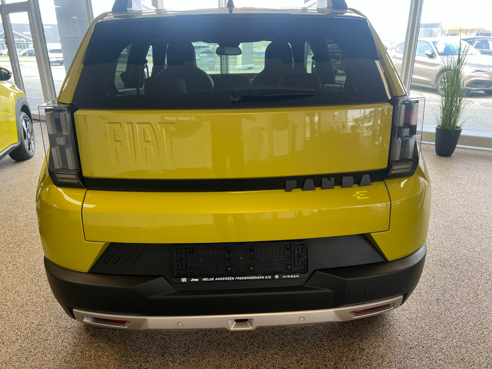 Gul Fiat Grande Panda fra 2026
