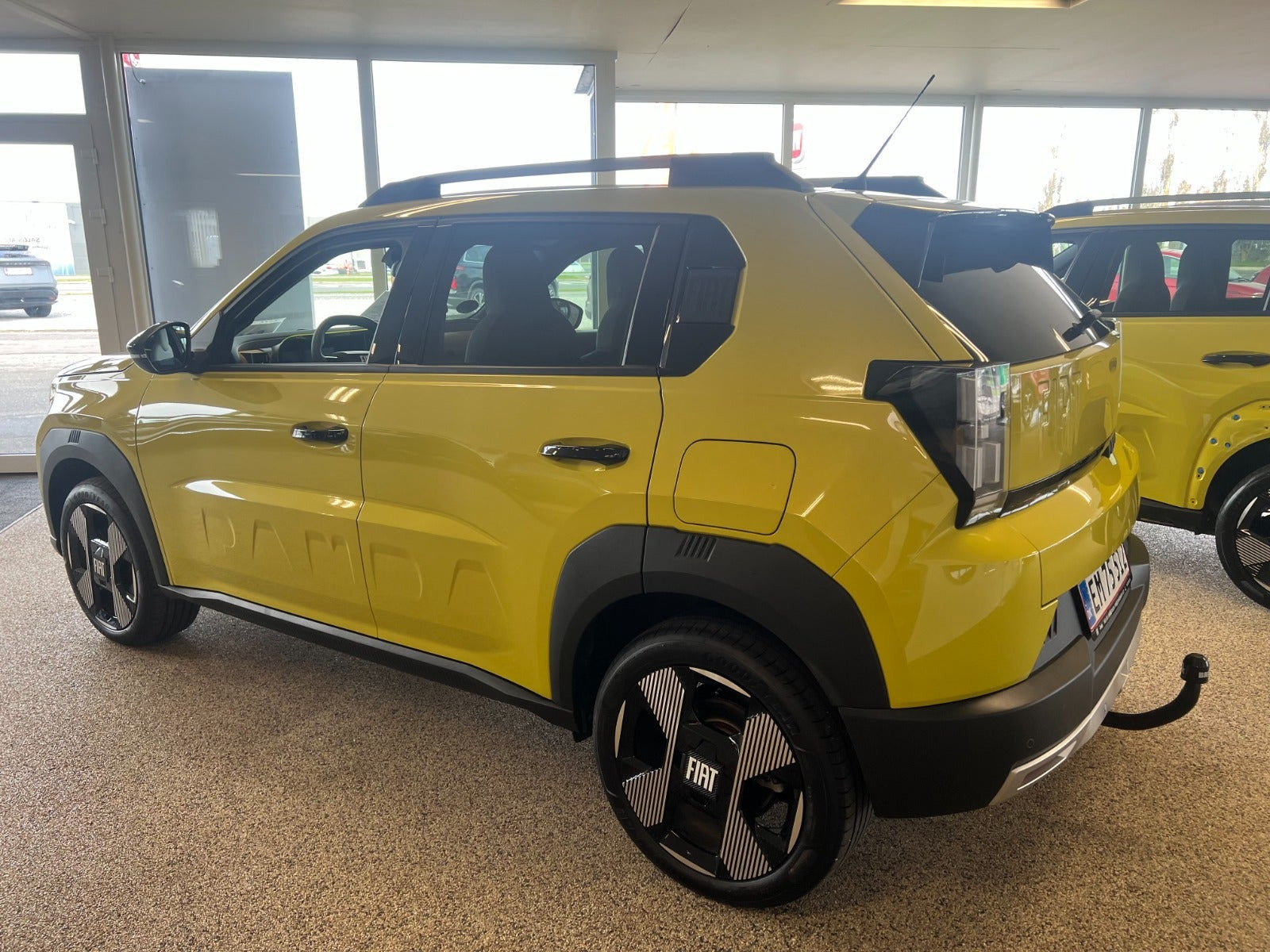 Gul Fiat Grande Panda fra 2026