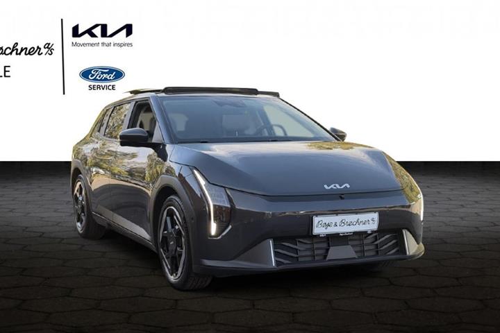 Grå Kia EV4 fra 2026
