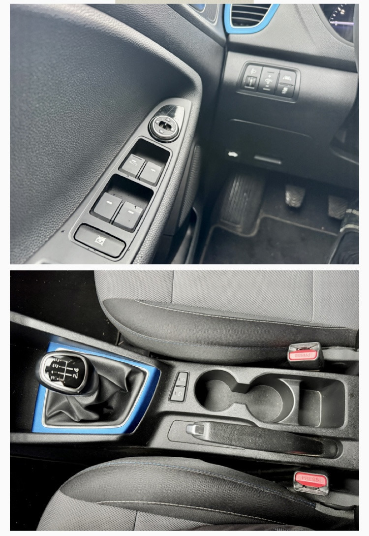 Grå Hyundai i20 fra 2017