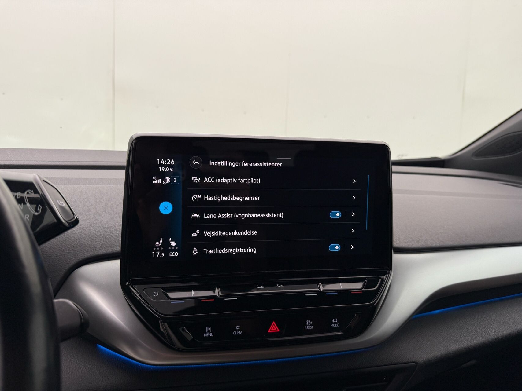 Grå VW ID.4 fra 2021