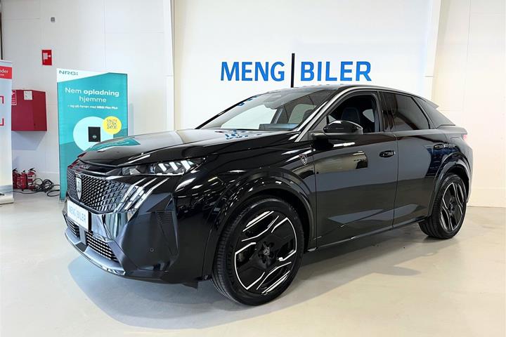 Sort Peugeot e-3008 fra 2024