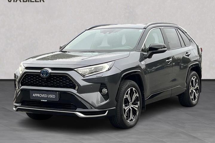 Grå Toyota RAV4 Plug-in fra 2021