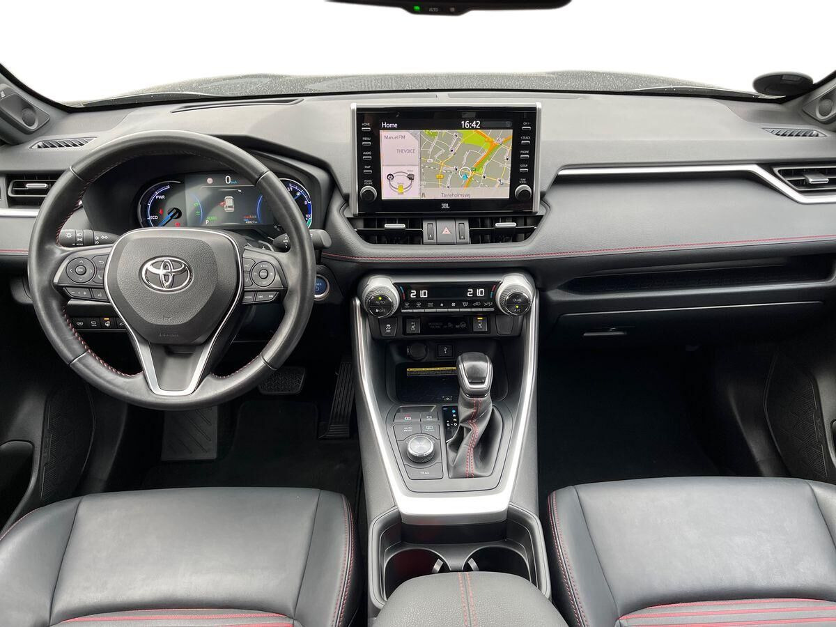Grå Toyota RAV4 Plug-in fra 2021