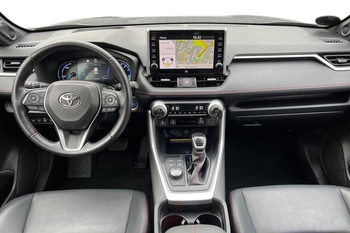 Grå Toyota RAV4 Plug-in fra 2021