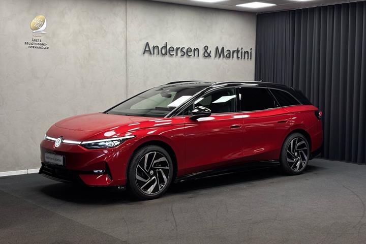Rød VW ID.7 fra 2025