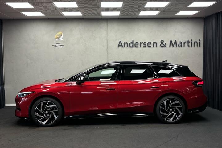 Rød VW ID.7 fra 2025