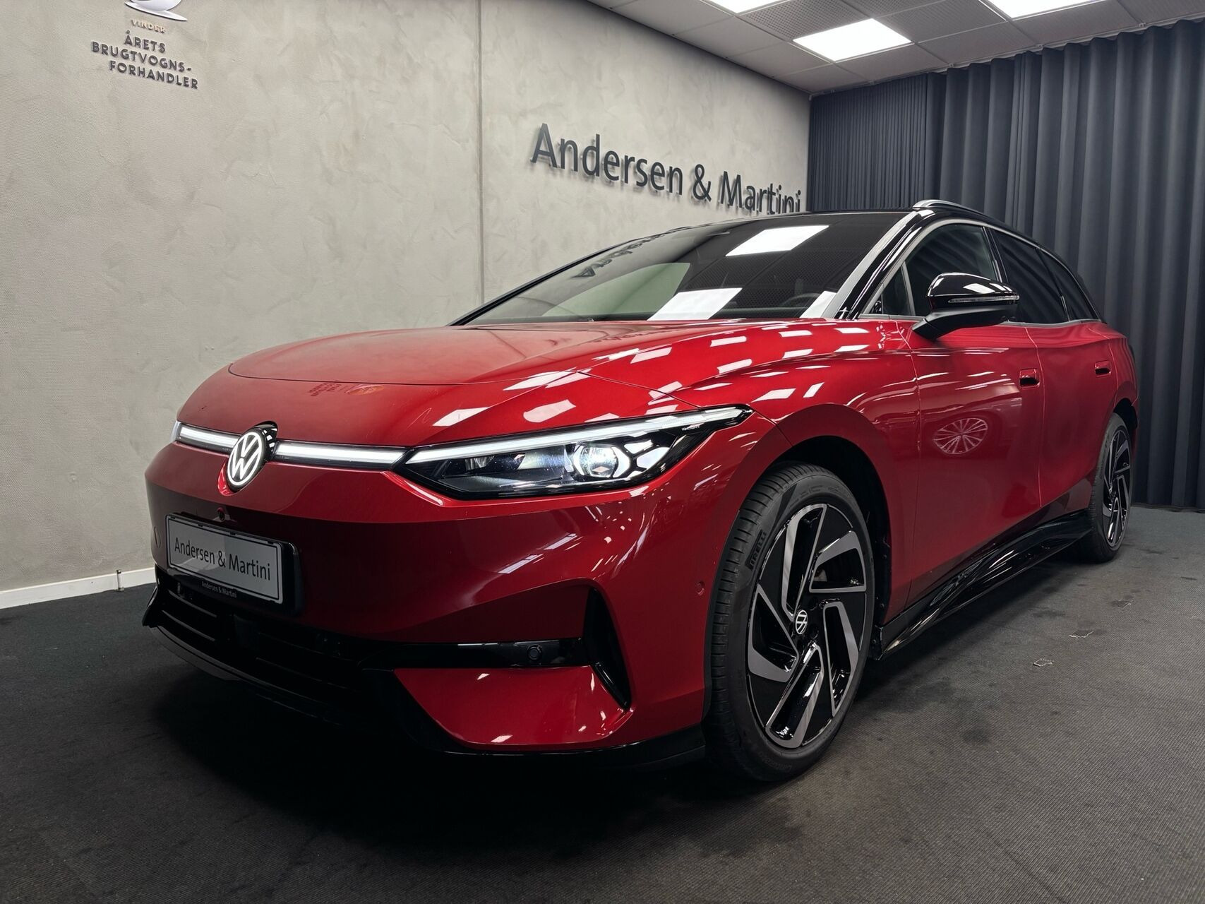 Rød VW ID.7 fra 2025