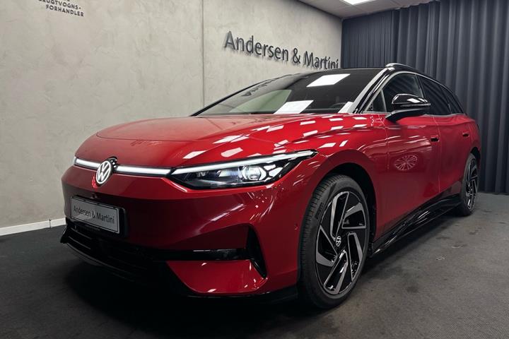 Rød VW ID.7 fra 2025