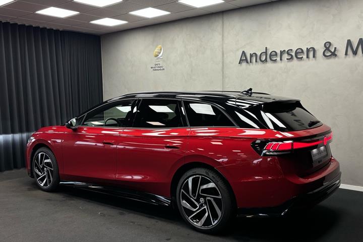 Rød VW ID.7 fra 2025