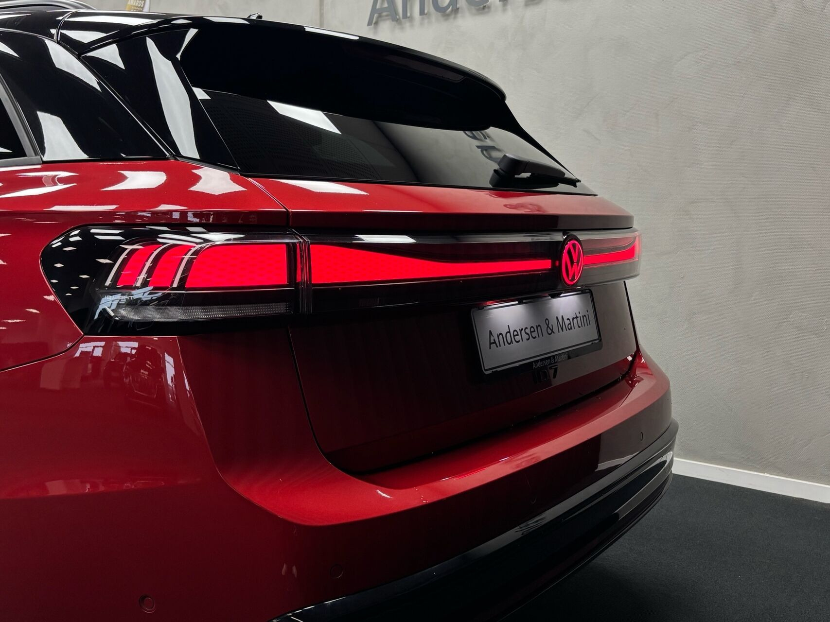 Rød VW ID.7 fra 2025