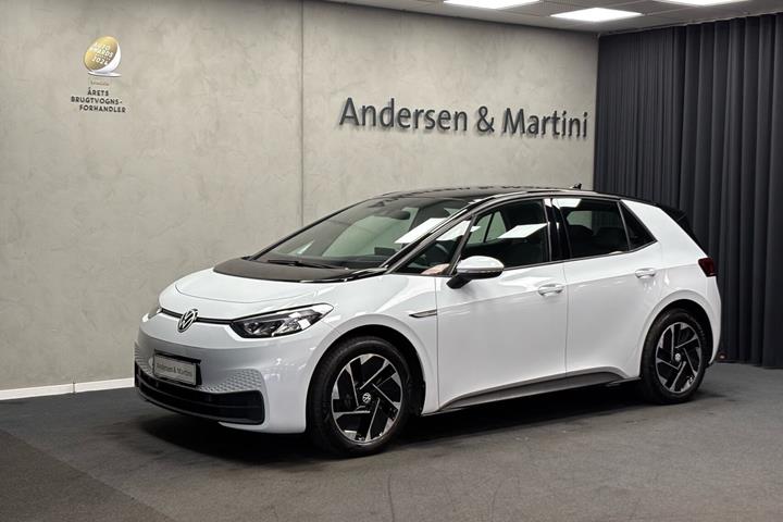 Hvid VW ID.3 fra 2022
