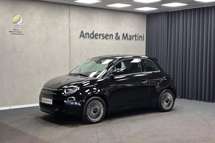 Sort Fiat 500e fra 2023