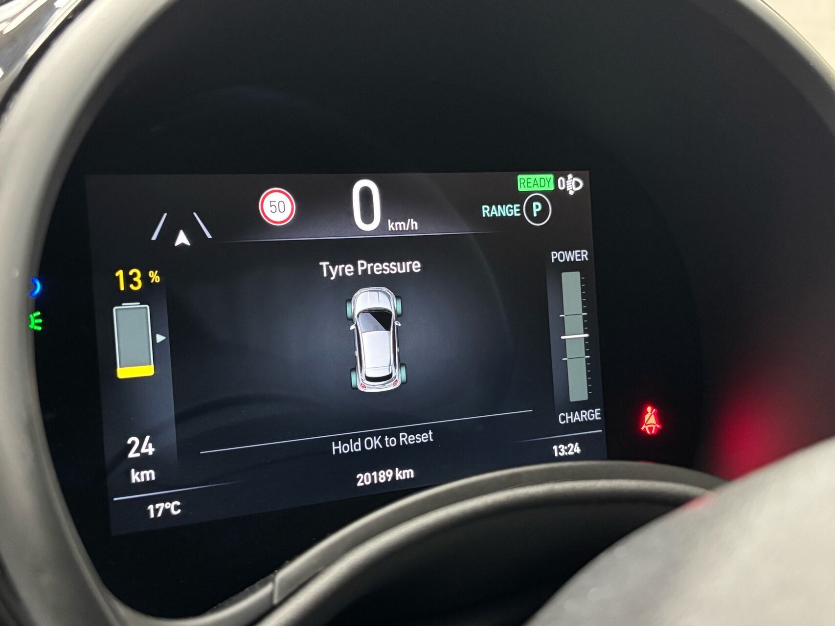Sort Fiat 500e fra 2023