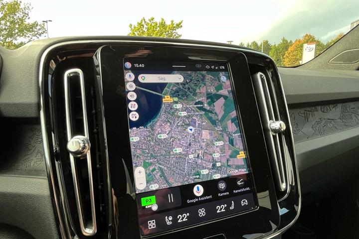 Sort Volvo XC40 fra 2023
