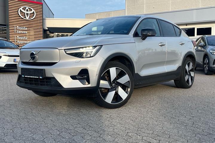 Grå Volvo C40 fra 2023