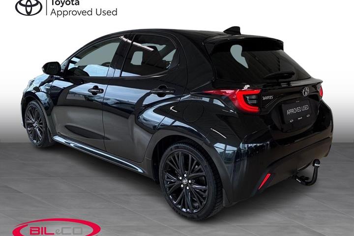 Sort Toyota Yaris fra 2020