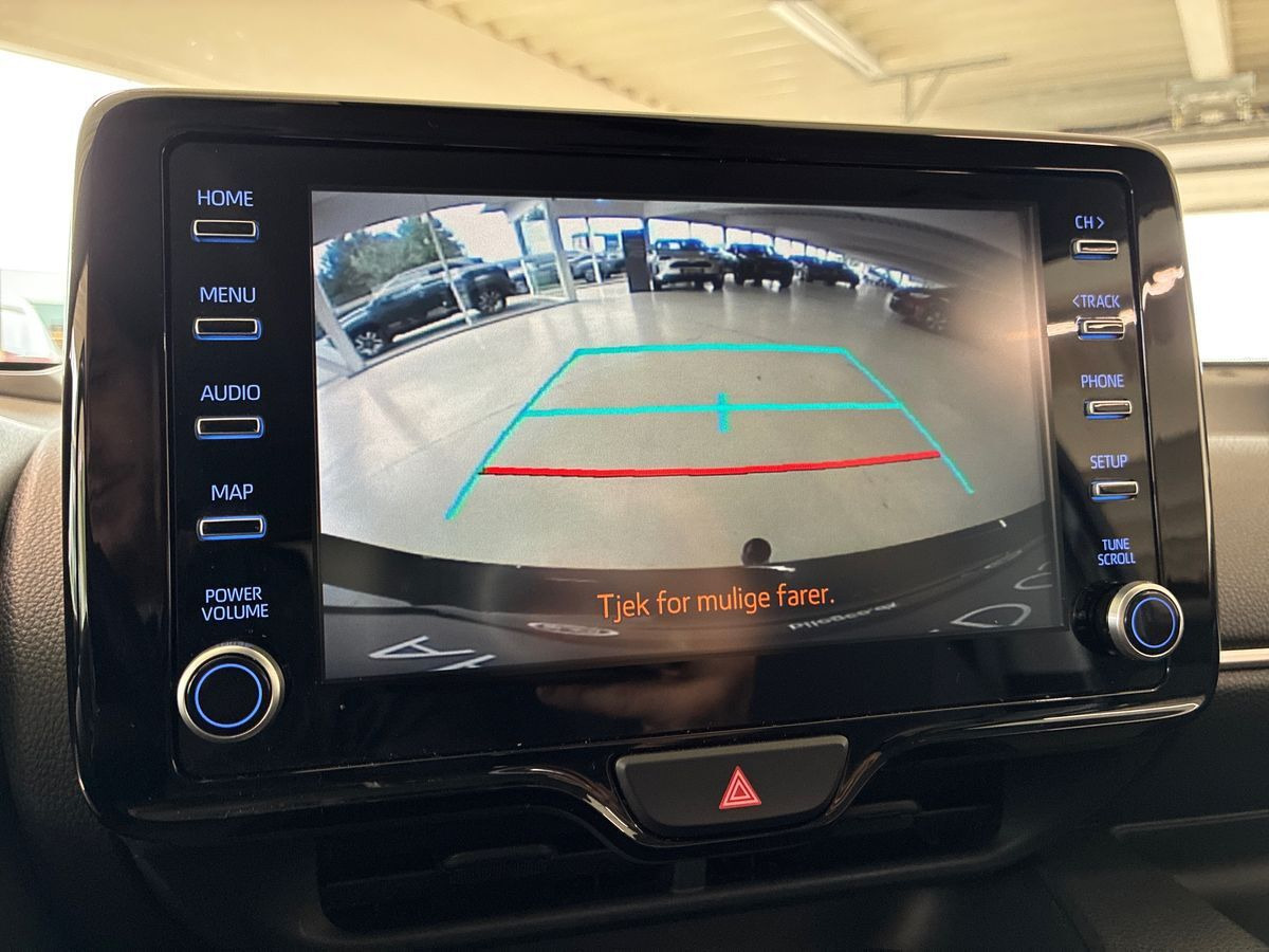 Sort Toyota Yaris fra 2020