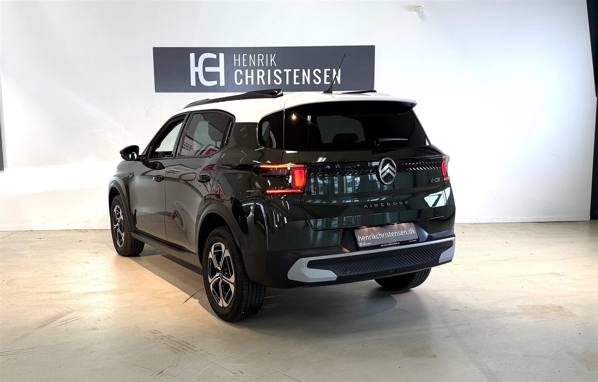 Grøn Citroën e-C3 Aircross fra 2025