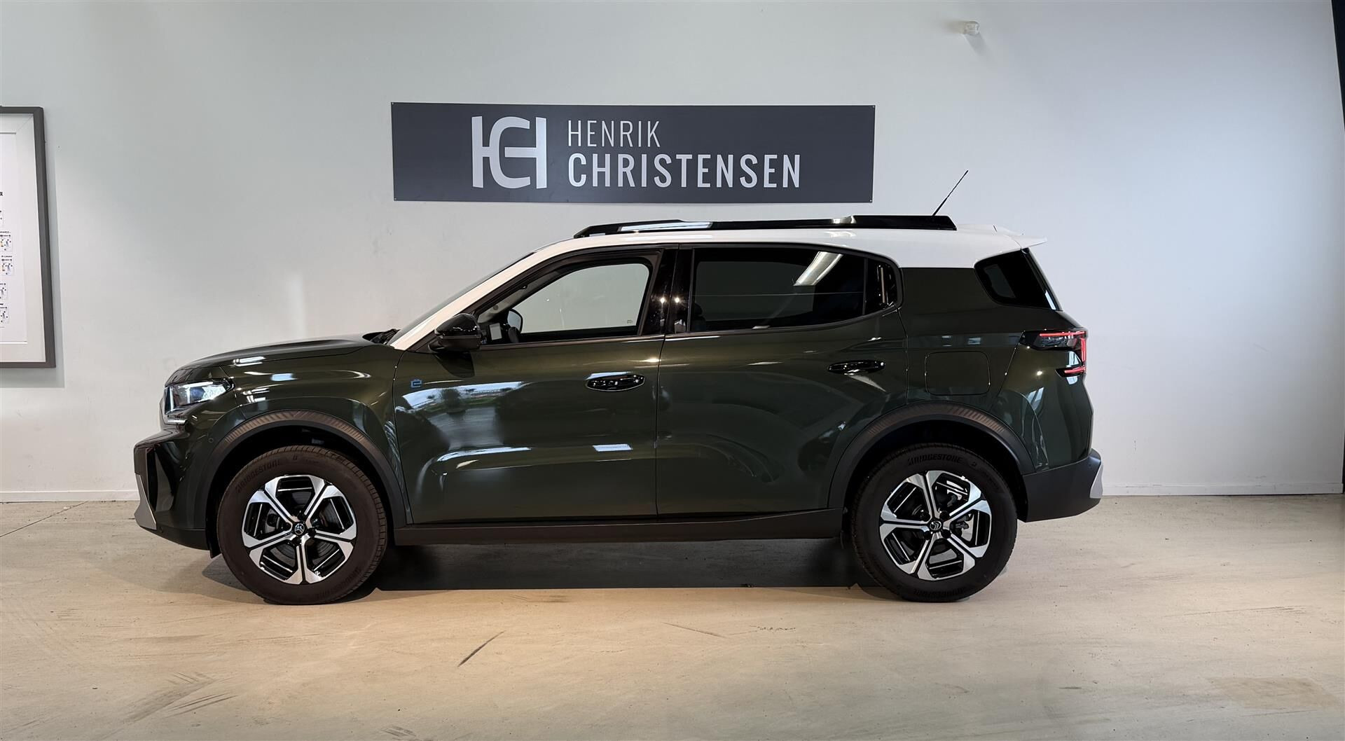 Grøn Citroën e-C3 Aircross fra 2025