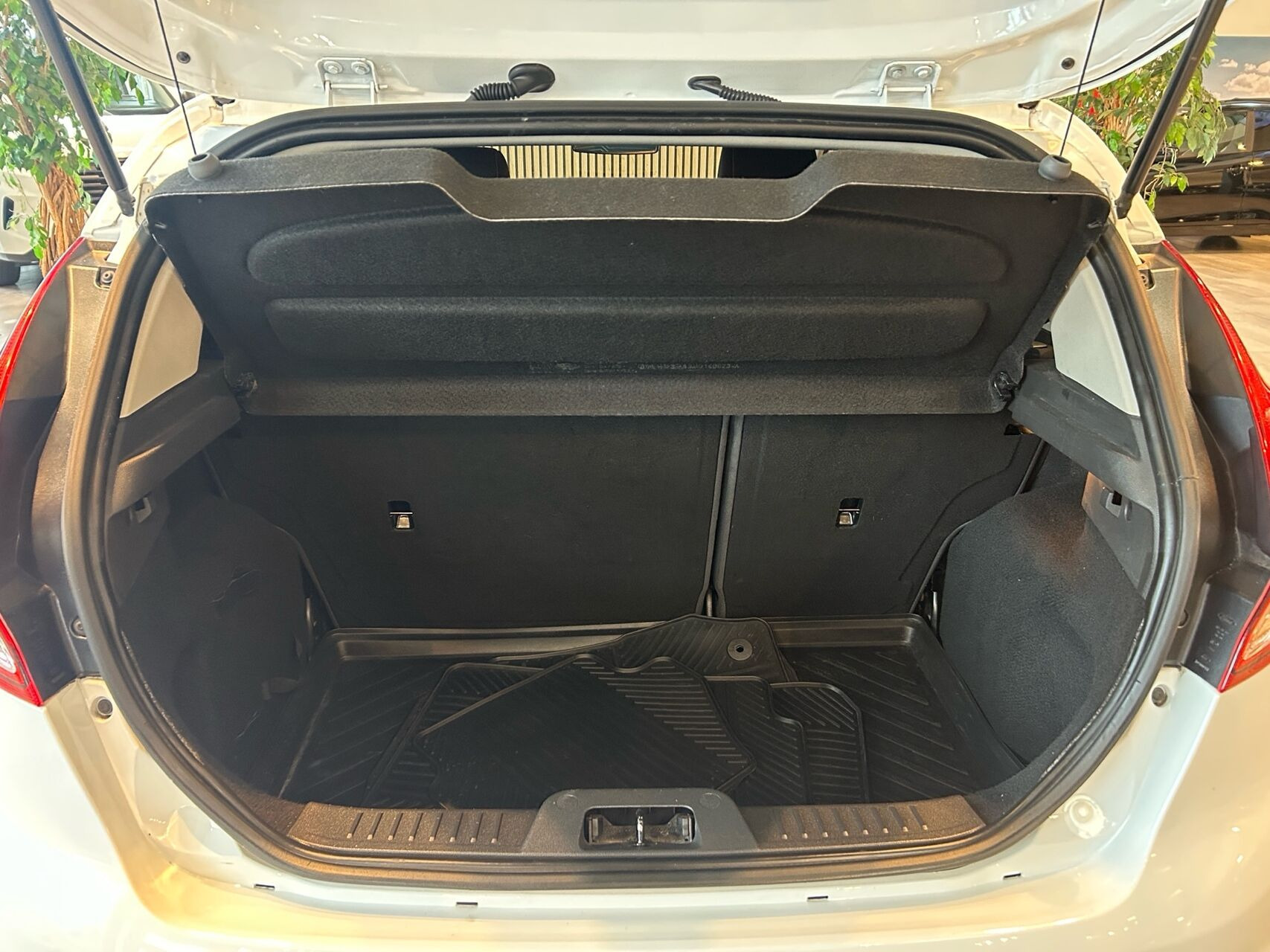 Hvid Ford Fiesta fra 2014
