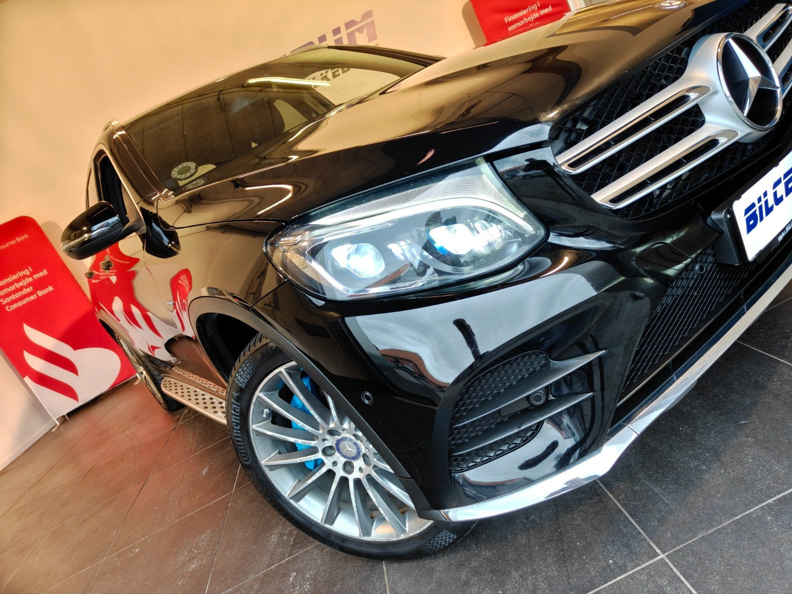 Sort Mercedes GLC350 e fra 2016