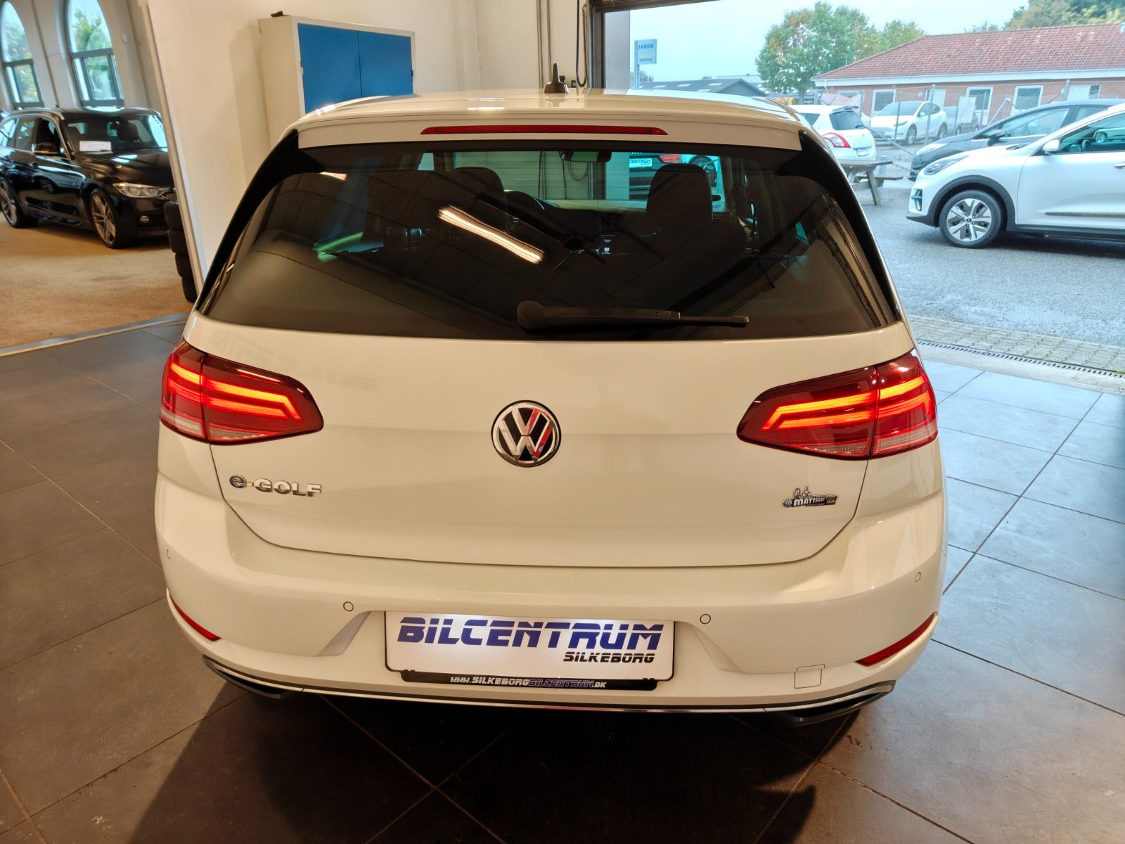 Hvid VW e-Golf VII fra 2020
