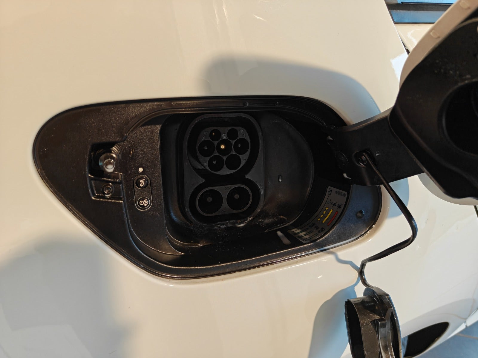 Hvid VW e-Golf VII fra 2020