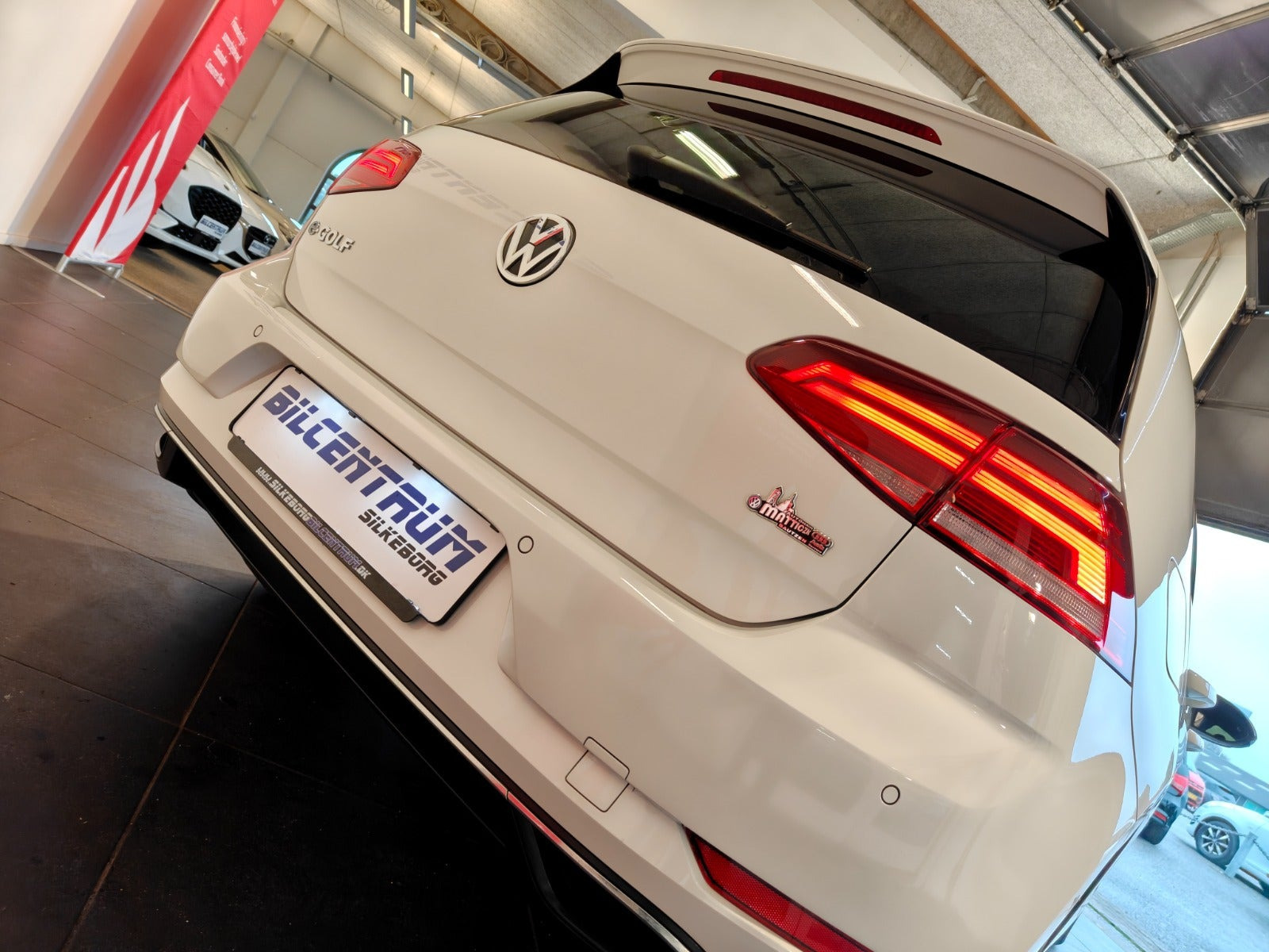 Hvid VW e-Golf VII fra 2020