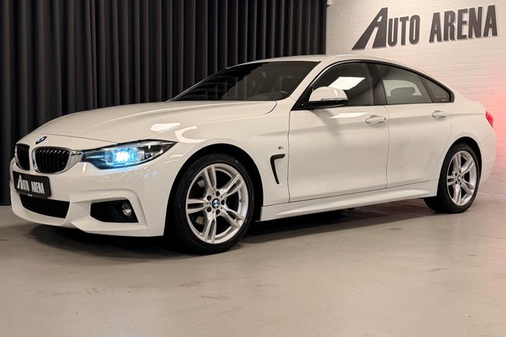 Hvid BMW 420i fra 2019