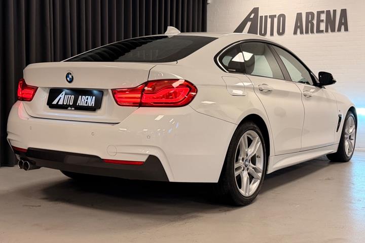 Hvid BMW 420i fra 2019