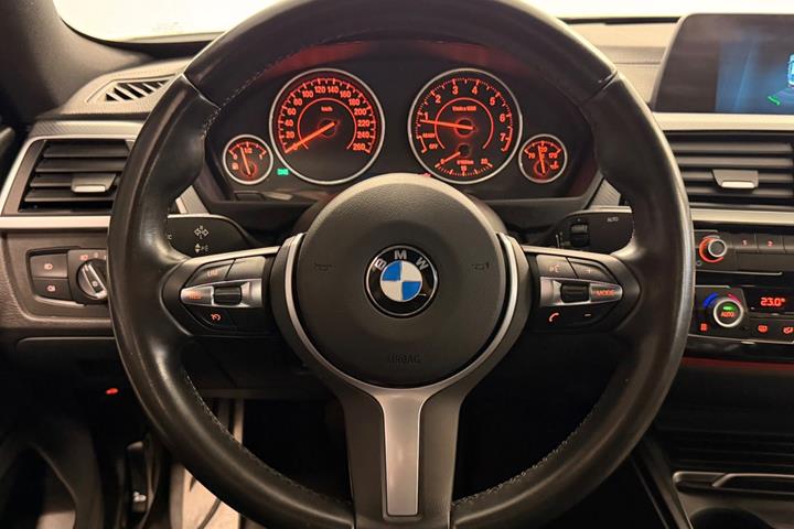 Hvid BMW 420i fra 2019
