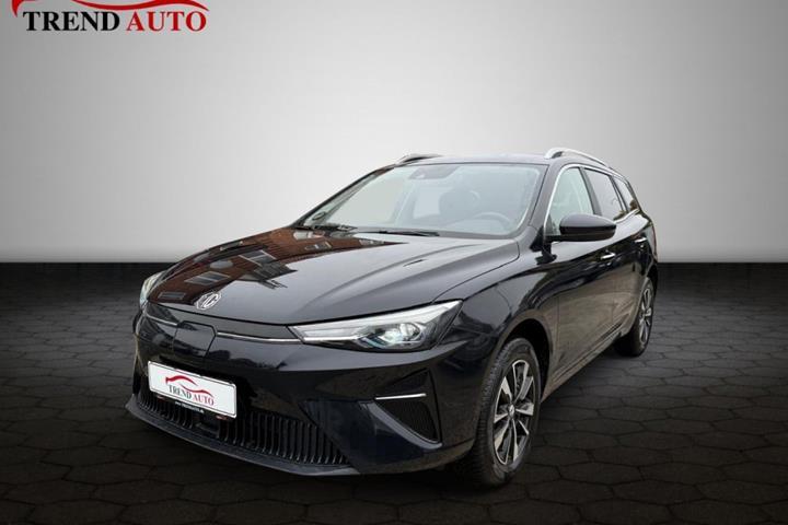 Sort MG MG5 fra 2022 set udefra