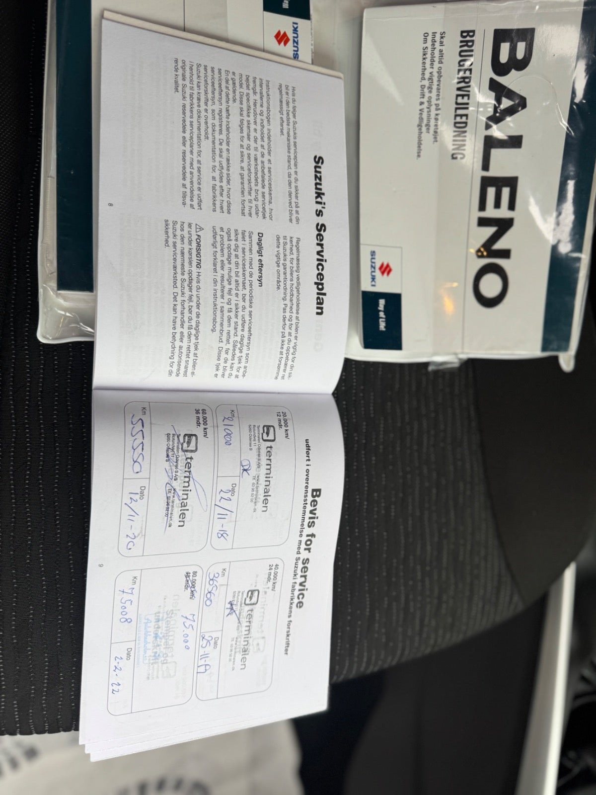 Hvid Suzuki Baleno fra 2016