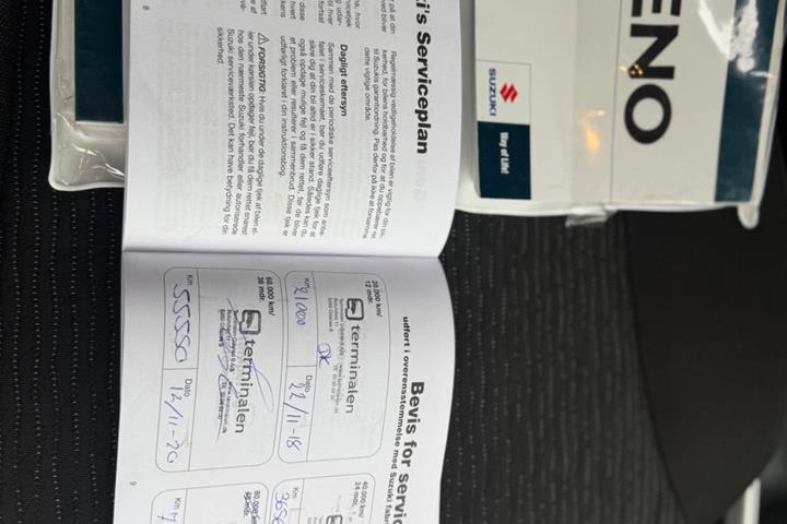 Hvid Suzuki Baleno fra 2016