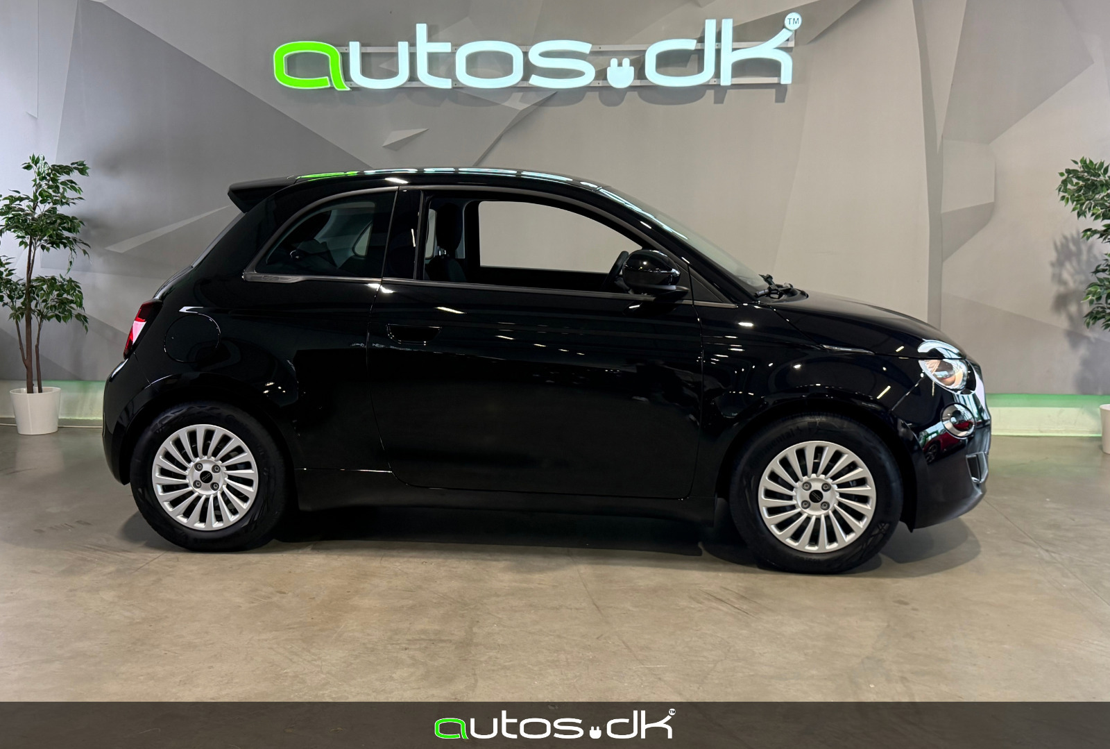 Sort Fiat 500e fra 2023