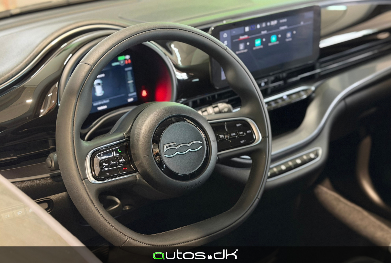 Sort Fiat 500e fra 2023
