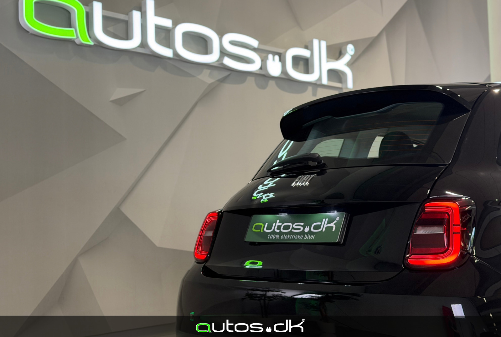 Sort Fiat 500e fra 2023