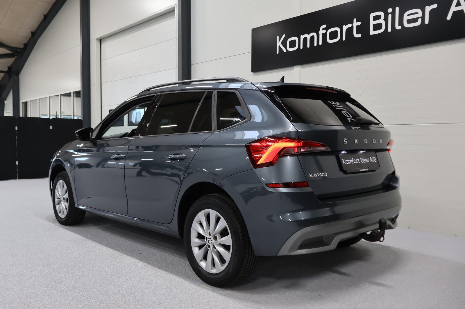 Grå Skoda Kamiq fra 2022