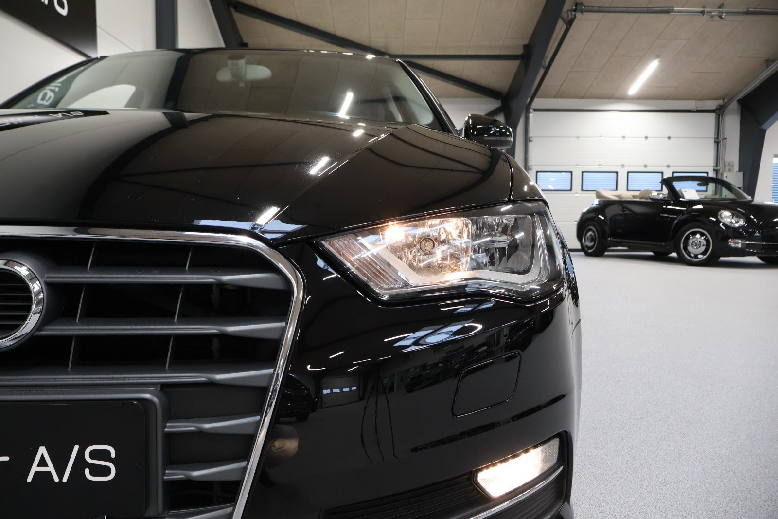 Sort Audi A3 fra 2015
