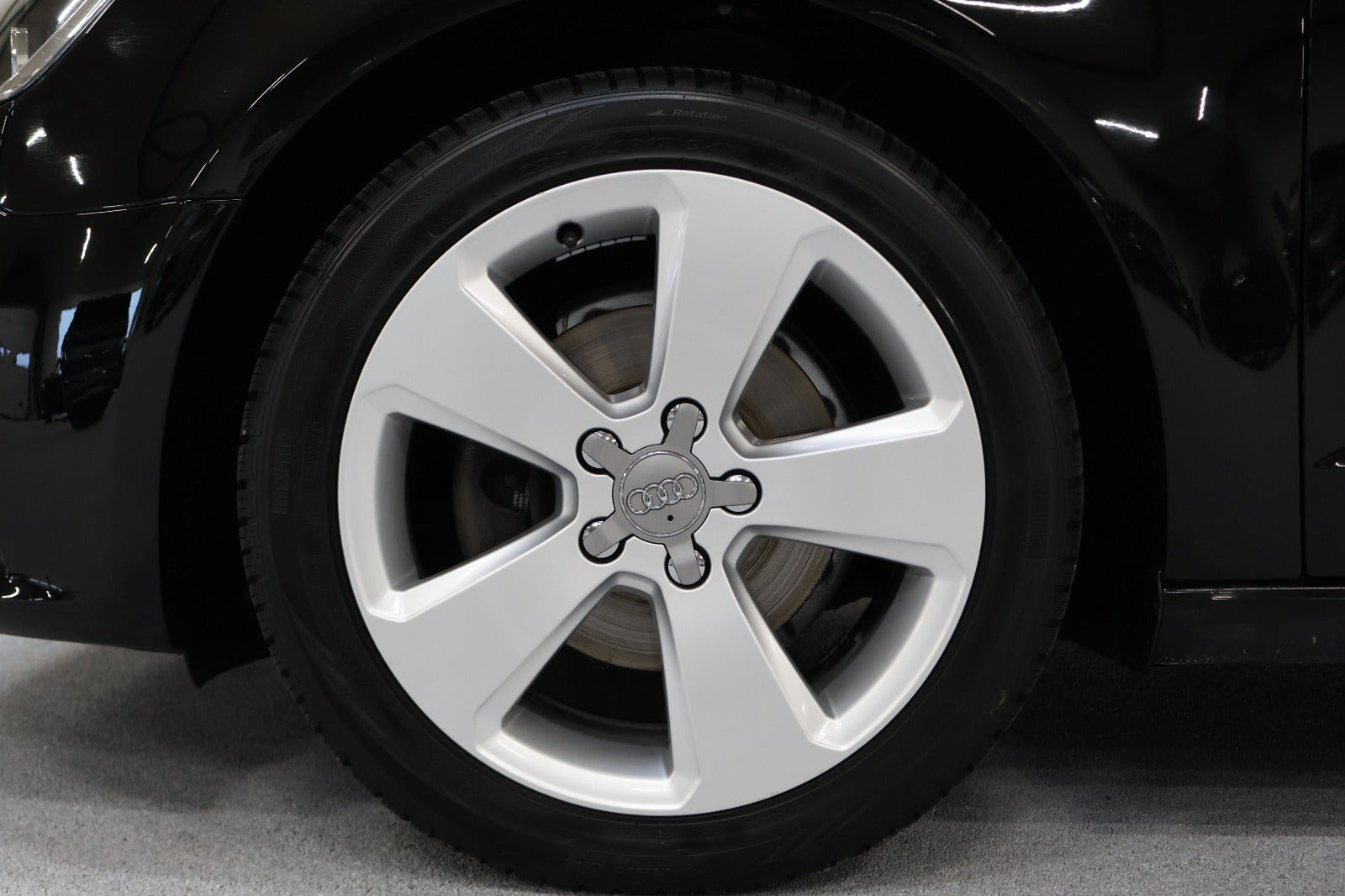 Sort Audi A3 fra 2015