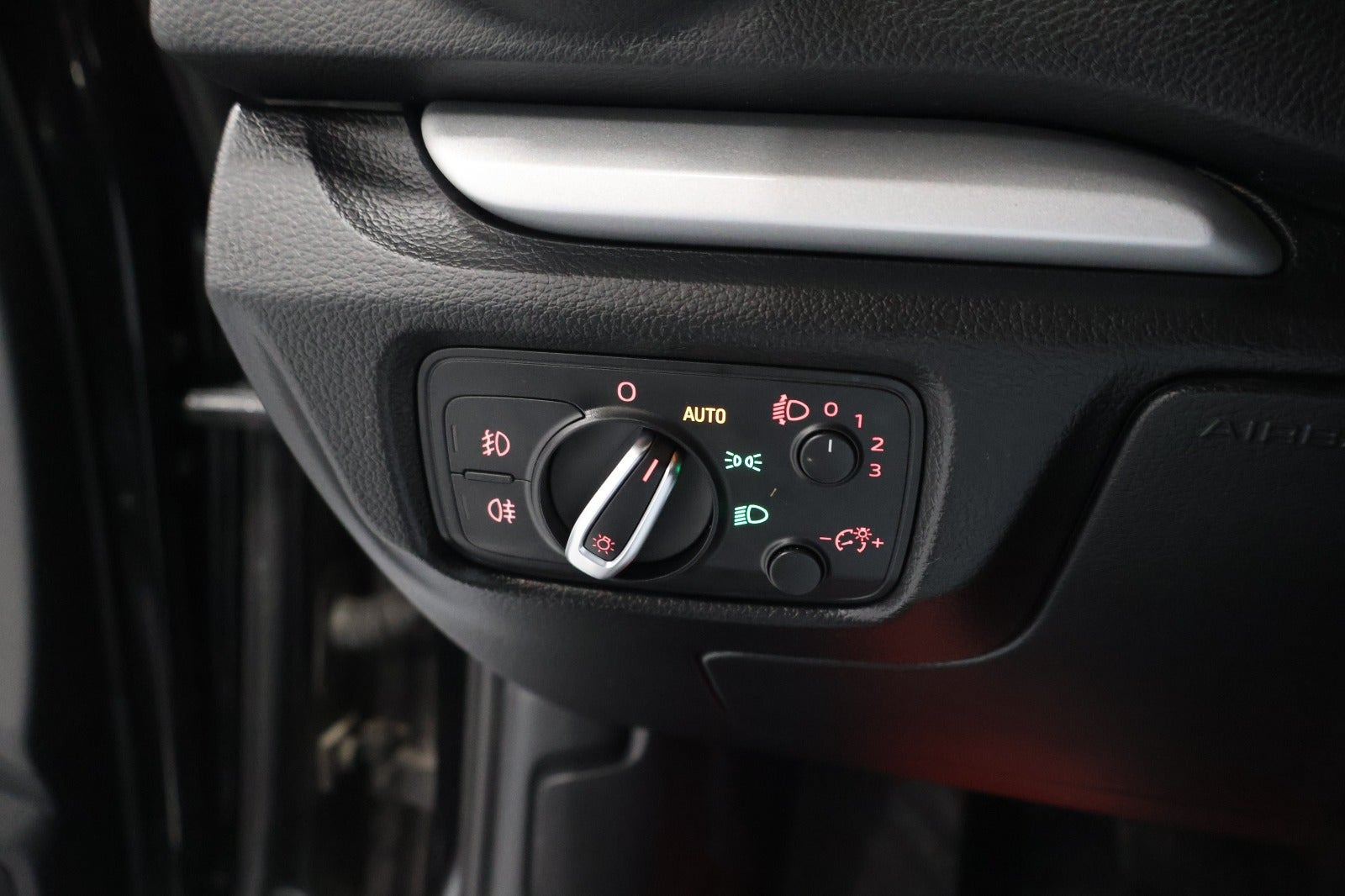Sort Audi A3 fra 2015
