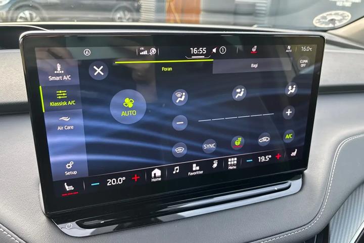 Sort Skoda Enyaq fra 2023