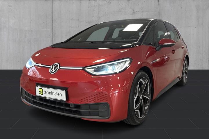 Rød VW ID.3 fra 2022