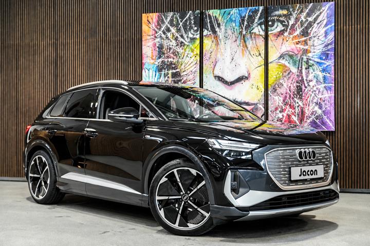 Sort Audi Q4 e-tron fra 2021