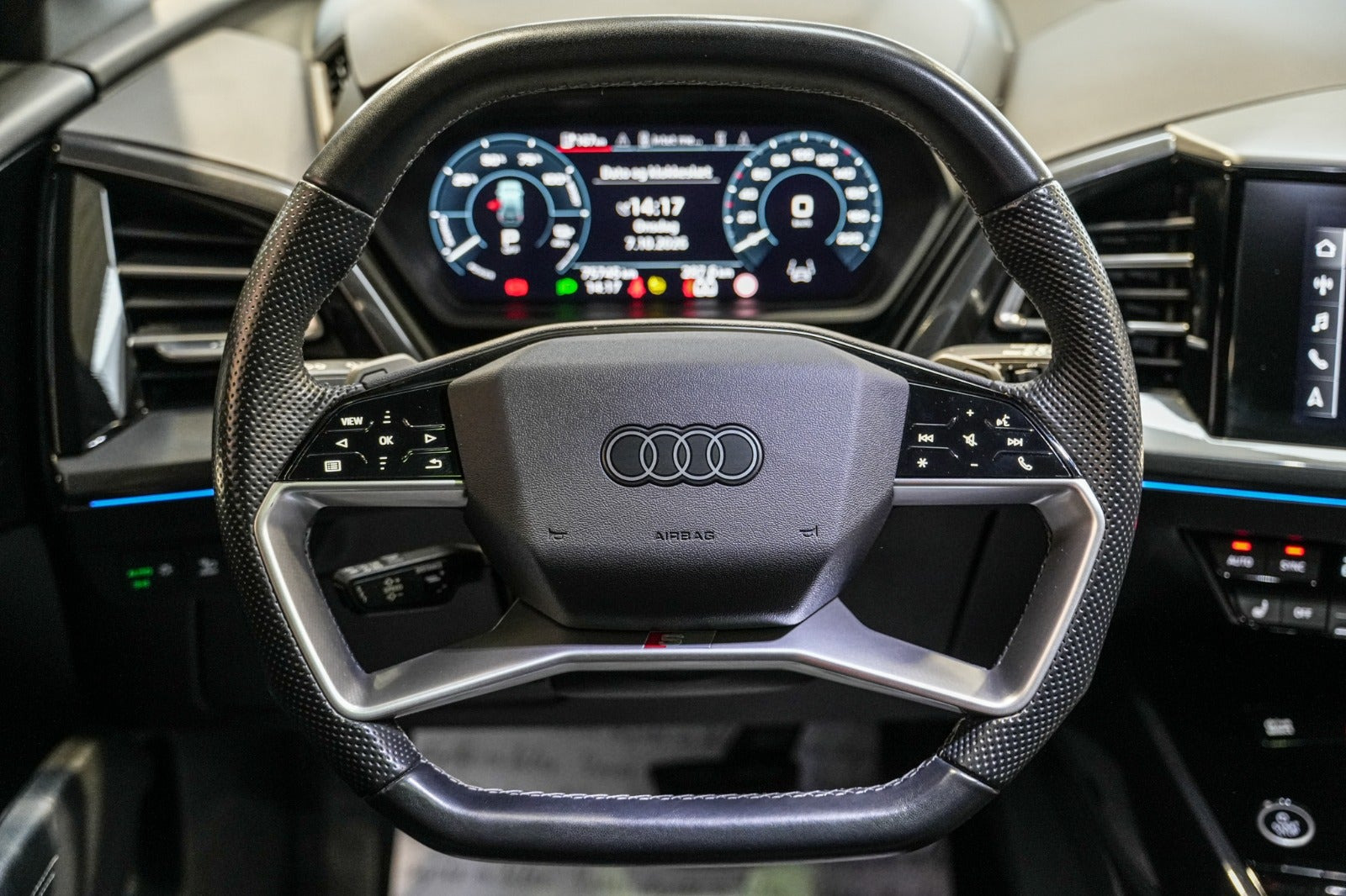 Sort Audi Q4 e-tron fra 2021